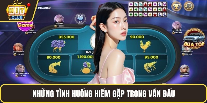 Những tình huống hiếm gặp trong ván đấu